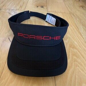 🔥 Porsche Driver’s Selection Sports Visor - Black/Red WAP5410020M0SP